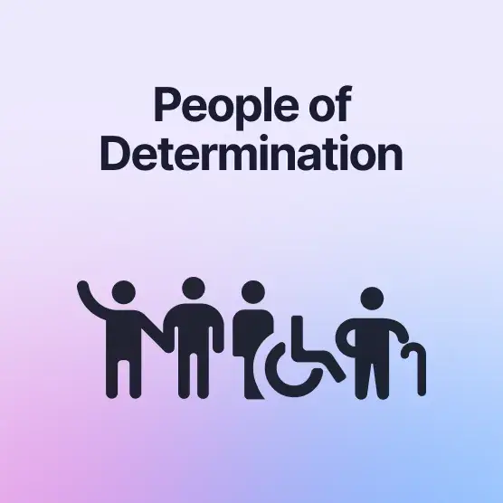 People of Determination