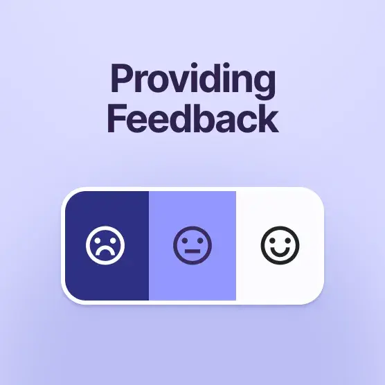 Providing Feedback